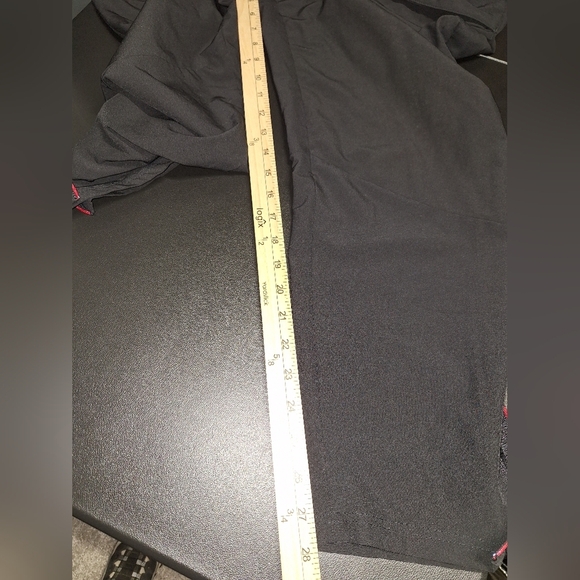 Russell Athletic Black Joggers with Red Drawstring - Picture 8 of 8